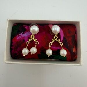 NIB Ulla Johnson Oriana Chandelier Earrings